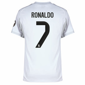 Real Madrid Ronaldo 7 Home Fan Jersey 2025/26 FIFA Intercontinental Champions Patch