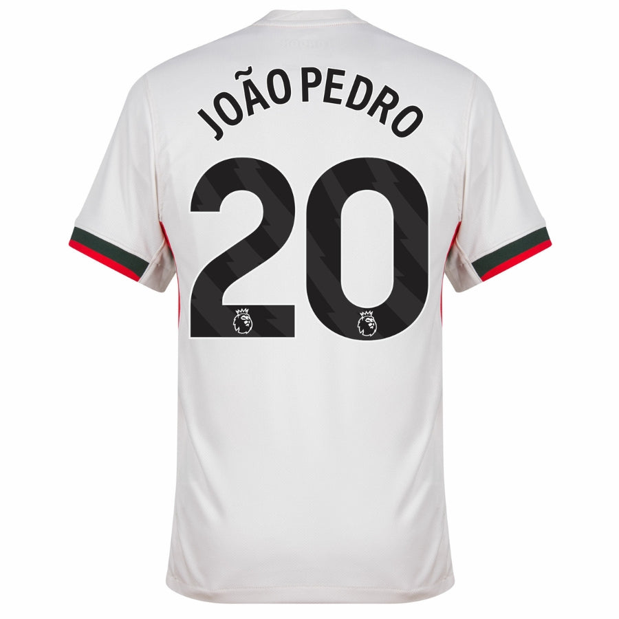 Chelsea Joao Pedro 20 Away Fan Jersey 2025/26