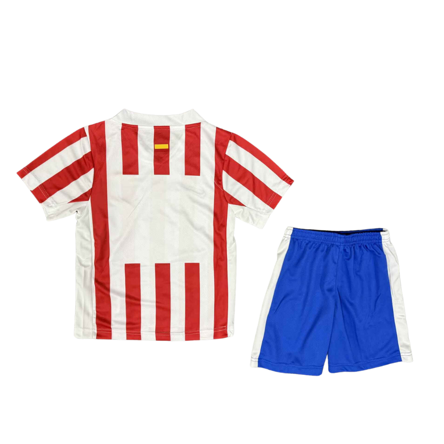 Kids Kit Atletico Madrid Home Fan Jersey 2025/26
