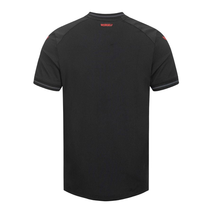 Bayer 04 Leverkusen Home Fan Jersey 2023/24 Patches UCL UEFA Foundation (Official Printing)