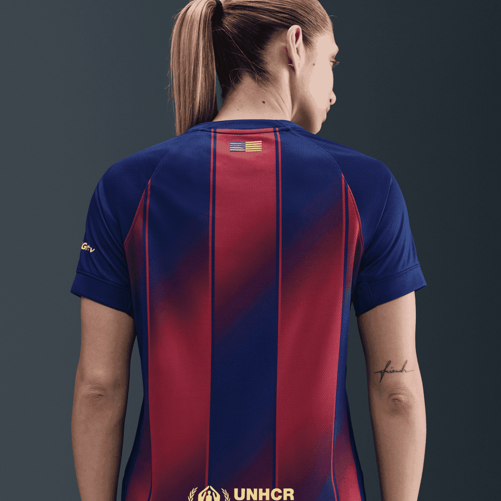 Barcelona 2025-26 Womens Home Stadium Jersey - Fan Version