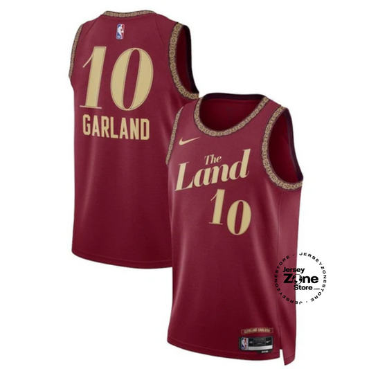 Darius Garland Cleveland Cavaliers Unisex 23/24 NBA Jersey - Wine - City Edition