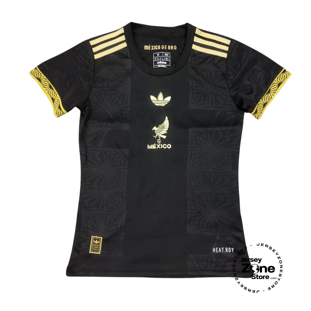 Mexico Authentic Women`s Edition Especial Gold Cup Shirt 2025 - Slim Fit
