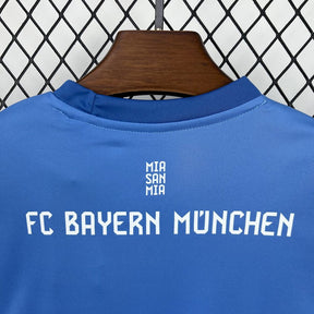Bayern Munich 2025/26 Blue Goalkeeper Kids Kit