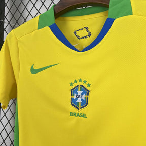 Brazil 2025/26 Home Kids Kit Brasil