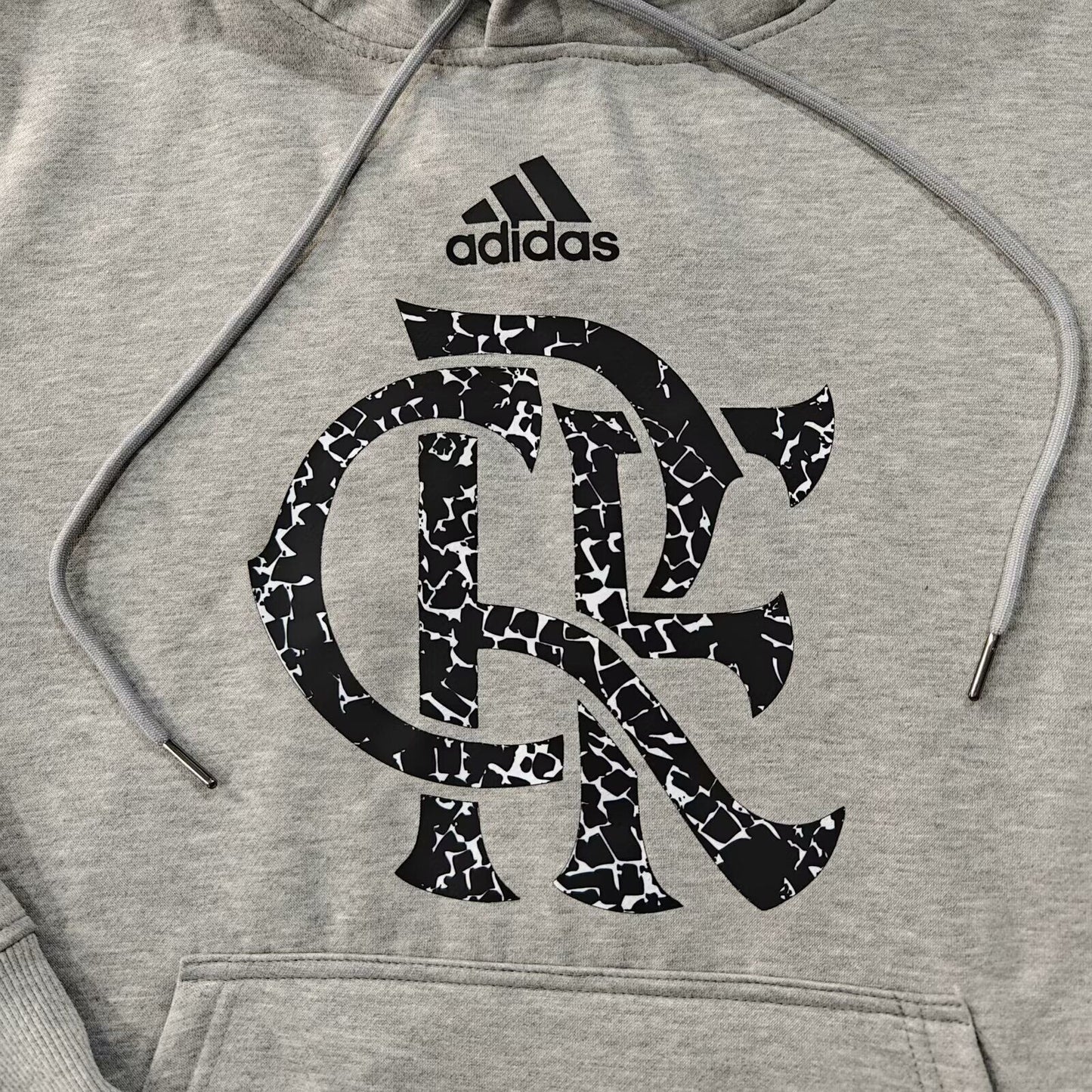 Moleton Flamengo Cinza - Adidas