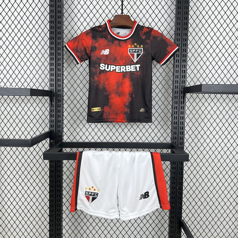 Sao Paulo 2024/25 Third Away Kids Kit