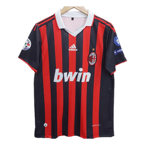 AC Milan Ronaldinho Embroidery Retrô Jersey - Collection