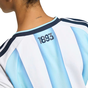 2026 Argentina Women's Stadium Home Cropped Soccer Jersey - World Cup 2026