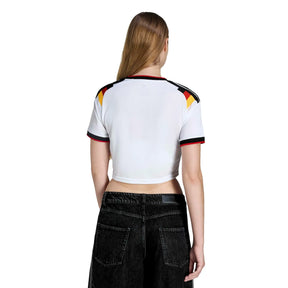 2026 Germany Women's Stadium Home Cropped Soccer Jersey World Cup 2026