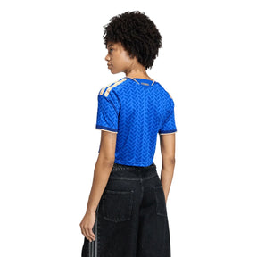 2026 Italy Women's Stadium Home Cropped Soccer Jersey - World Cup 2026