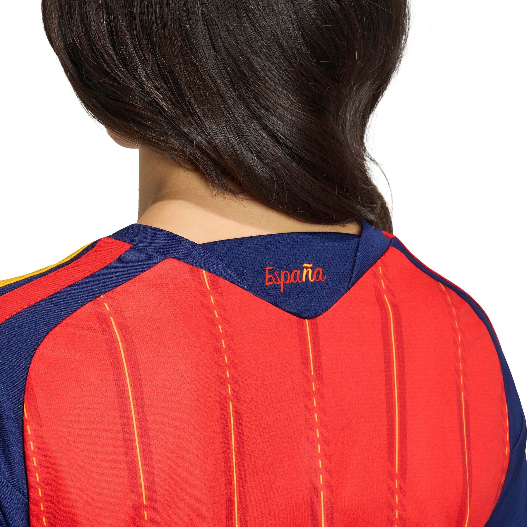 2026 Spain Women's Stadium Home Cropped Soccer Jersey - World Cup 2026