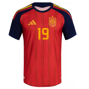 Lamine Yamal Spain Authentic World Cup Home Jersey 2026 Player [Slim Fit]