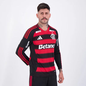 Camisa Manga Longa Adidas Flamengo 2025/26 teste teste