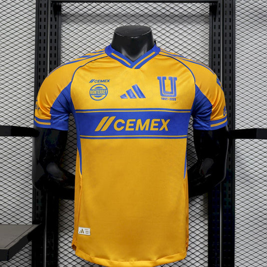 Tigres Home Authentic Player [Slim Fit] Player [Slim Fit] Player [Slim Fit] Player 2025/26 - Slim Fit
