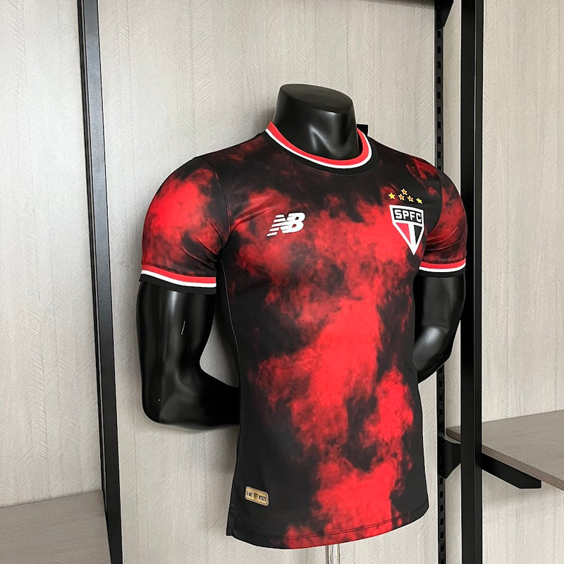 Sao Paulo 24/25 Commemorative Player [Slim Fit] Black Jersey - New Balance