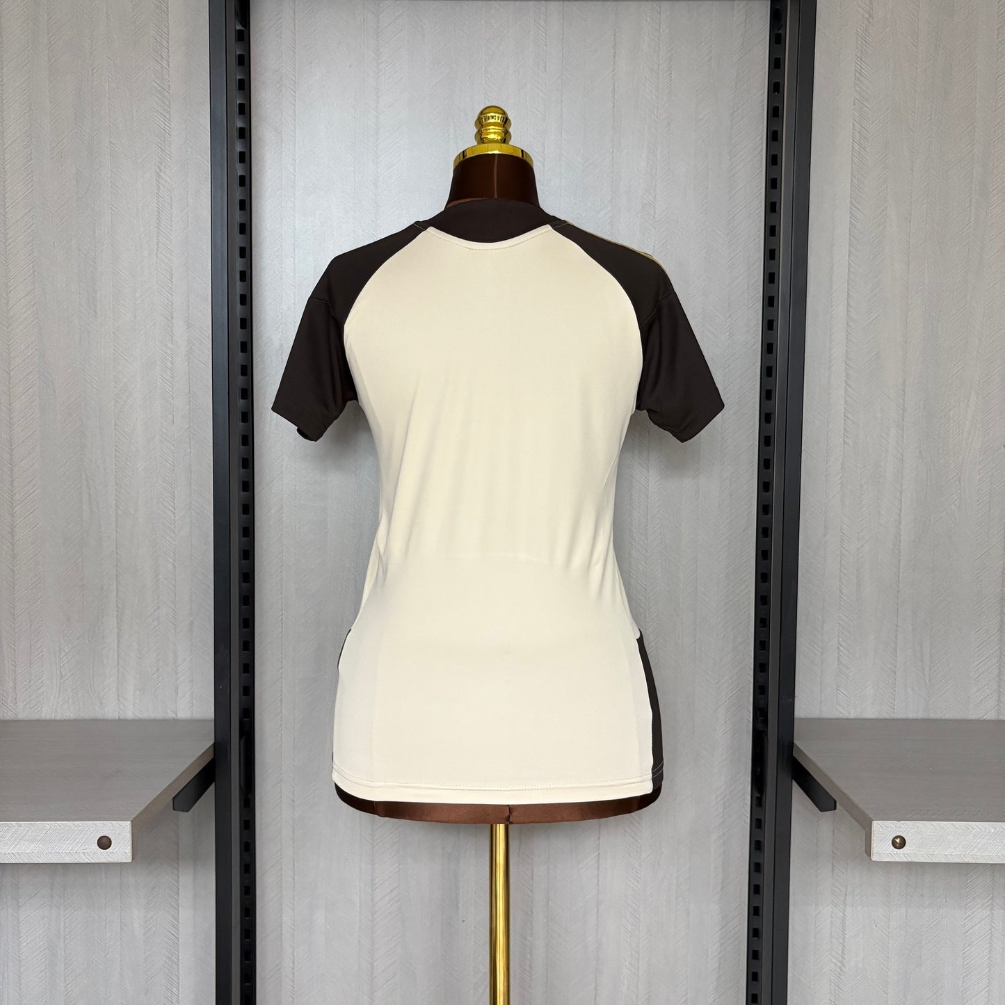 Camisa Flamengo Treino 2026 Feminina Bege - Fan Version