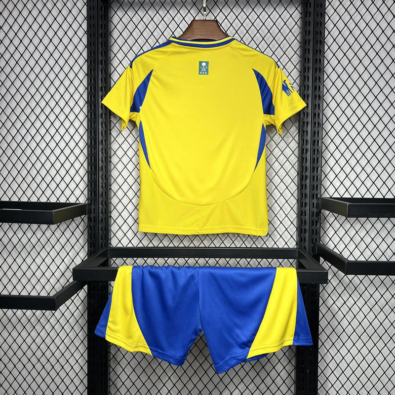 Al-Nassr 2024/25 Home Kids Kit - Adidas