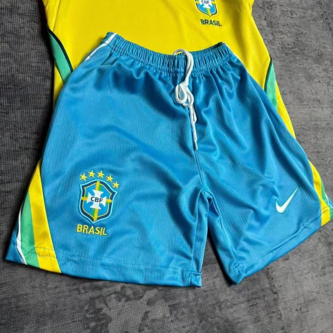 Set Kids Brazil World Cup 2026 Kit Kids - Jersey Zone