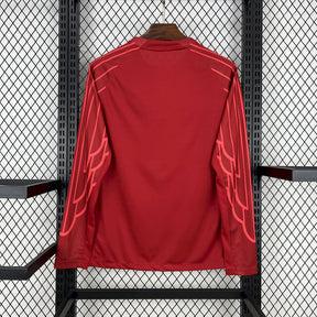 Paris Saint-Germain 2025/26 Red goalkeeper Long Sleeves Jersey