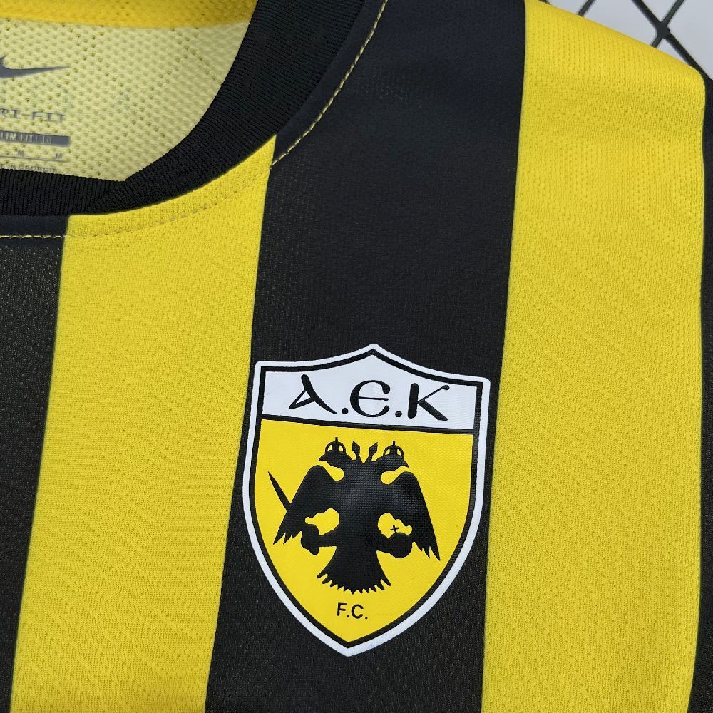 25/26 AEK Athens Home - Fan Version