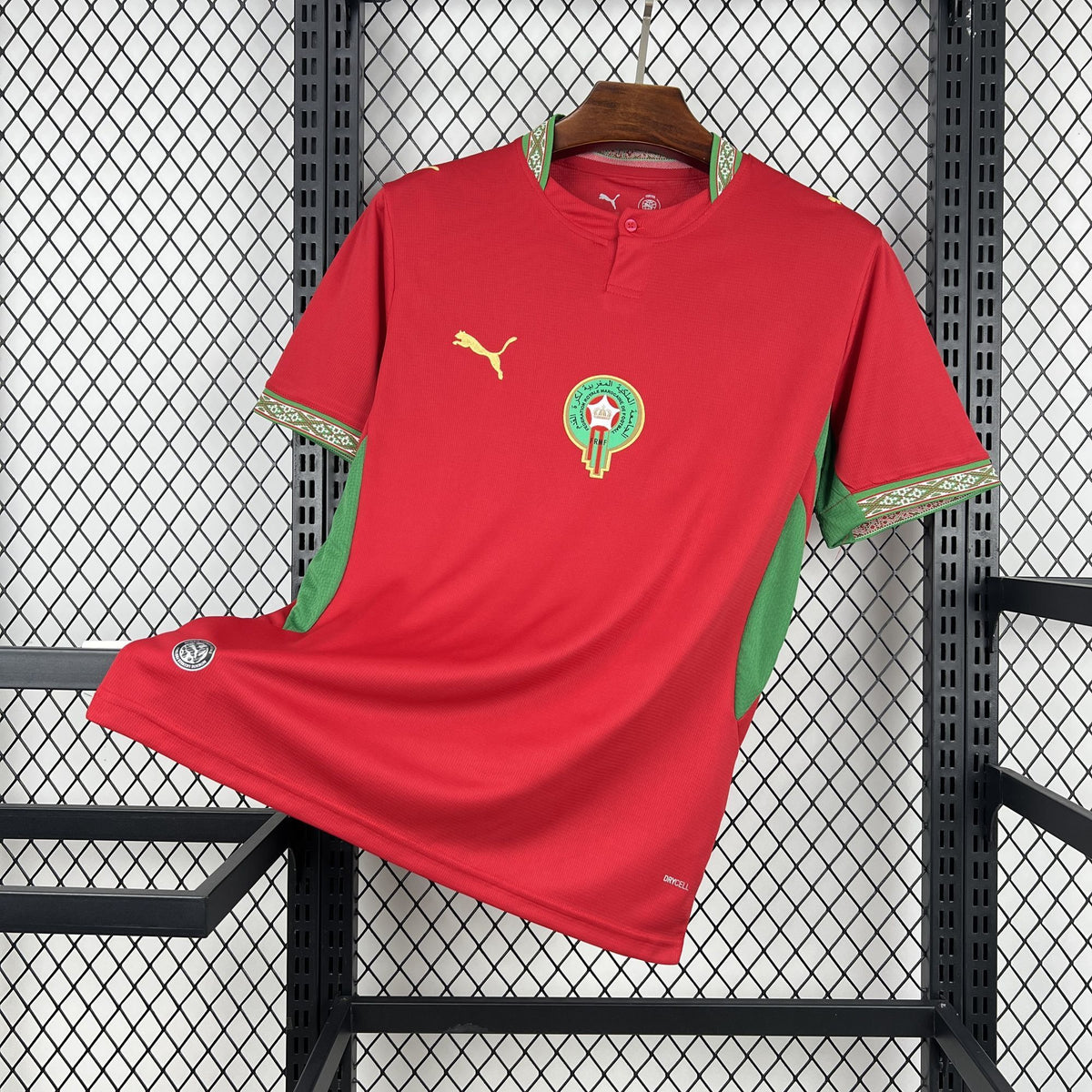 Mens Morocco 2026 World Cup Home Jersey - Fan Version