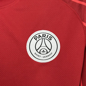 Paris Saint-Germain 2025/26 Red goalkeeper Long Sleeves Jersey
