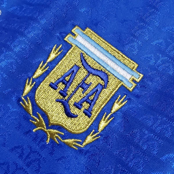Argentina 1994 II Away Jersey - Retro Version