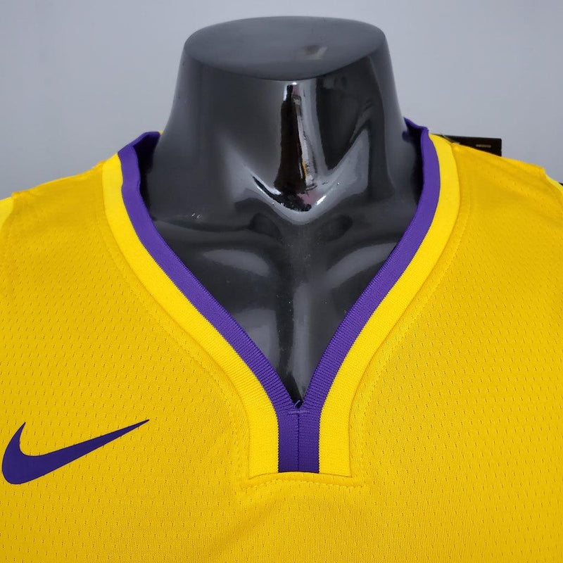 Jersey Basquete NBA Los Angeles Lakers  Yellow