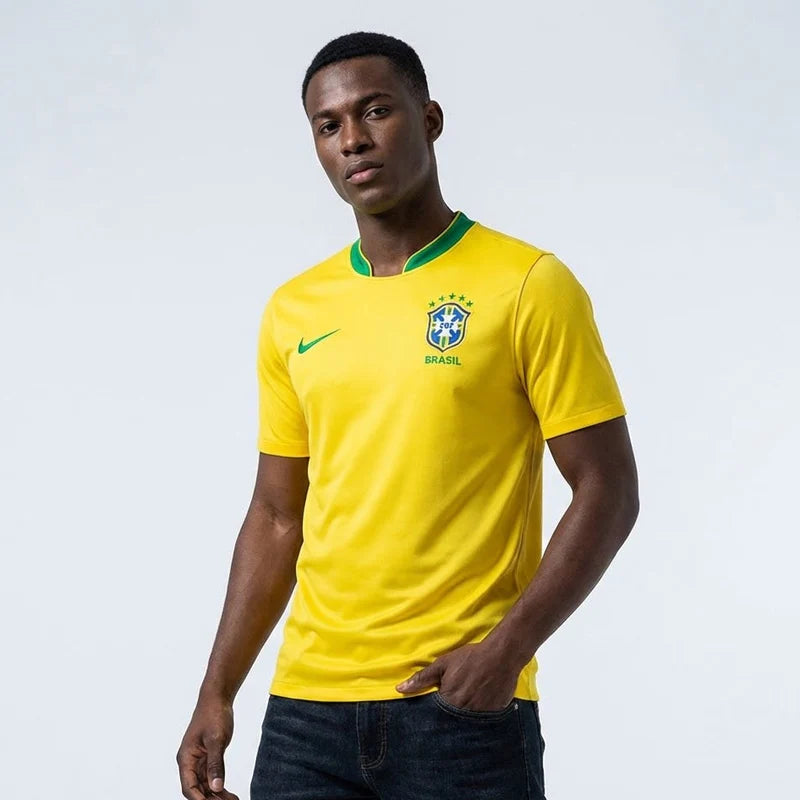 Brazil 2006 I Home Jersey - Retro Version