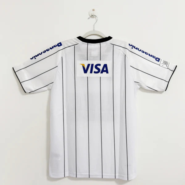 Retrô Corinthians Titular 2009 Branca Masculina