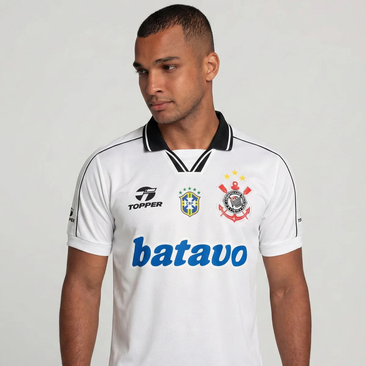 Corinthians 1999 I Home Jersey - Retro Version