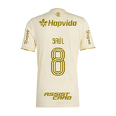 Manto Flamengo Jogo 3 2025/26 – Fan version All Sponsor #8 Saúl