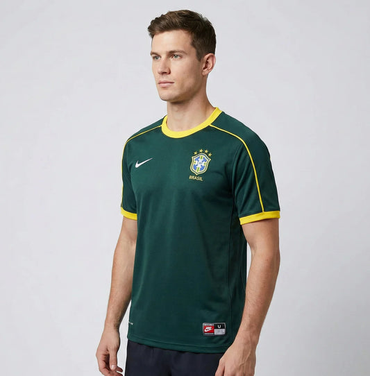 Retro 1998 Brazil Goalkeeper