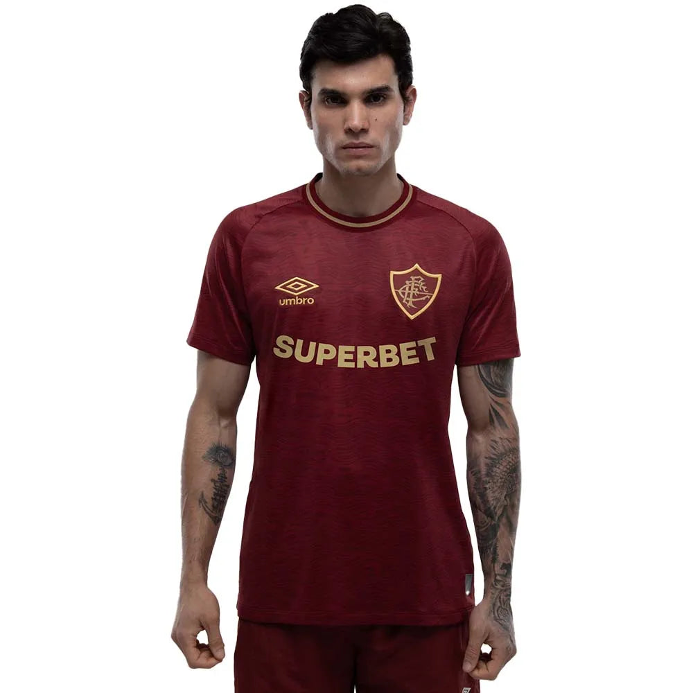 Camisa Masculina 2025 Umbro Fluminense III - Fan Version