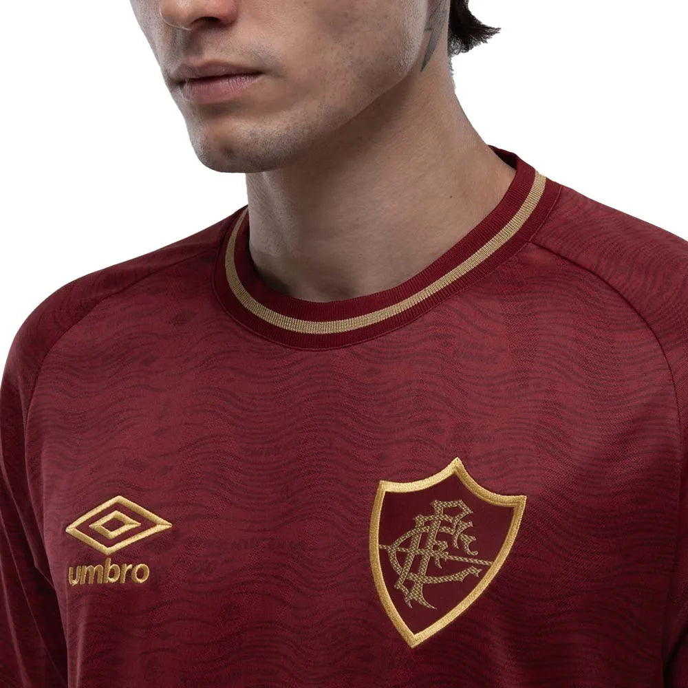 Camisa Masculina 2025 Umbro Fluminense III - Fan Version