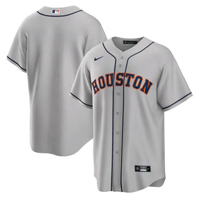 Jersey MLB Houston Astros Nike II Torcedor Masculina Cinza