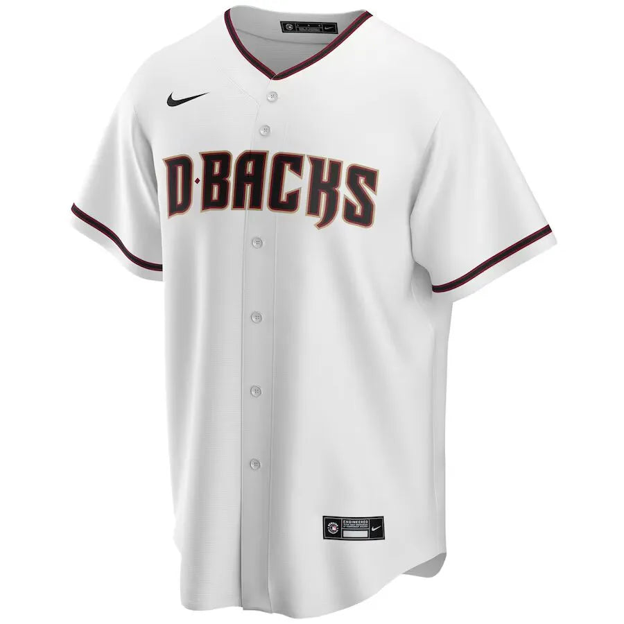Jersey MLB Arizona Diamondbacks I Nike Torcedor Masculina Branca