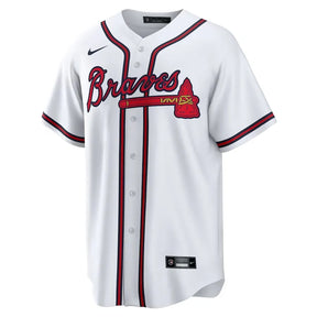 Jersey MLB Atlanta Braves Nike I Torcedor Masculina Branca