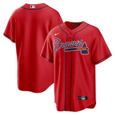 Jersey MLB Atlanta Braves Nike II Torcedor Masculina Vermelha