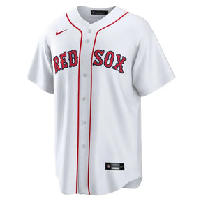 Jersey MLB Boston Red Sox I Nike Torcedor Masculina Branca