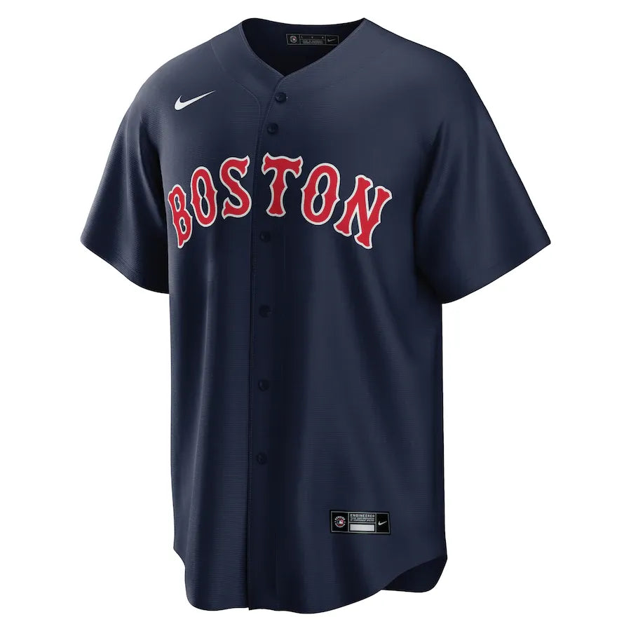 Jersey MLB Boston Red Sox III Nike Torcedor Masculina Azul Marinho