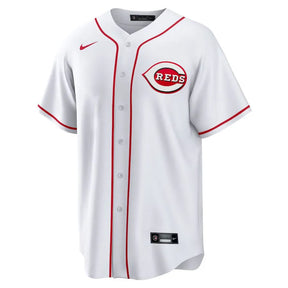 Jersey MLB Cincinnati Reds Nike Home Torcedor Masculina Branca Elly De La Cruz 44