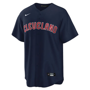 Jersey MLB Cleveland Guardians Nike Navy Alternate Limited Jersey Masculina