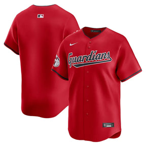 Jersey MLB Cleveland Guardians Nike Red Alternate Limited Jersey Masculina Vermelha