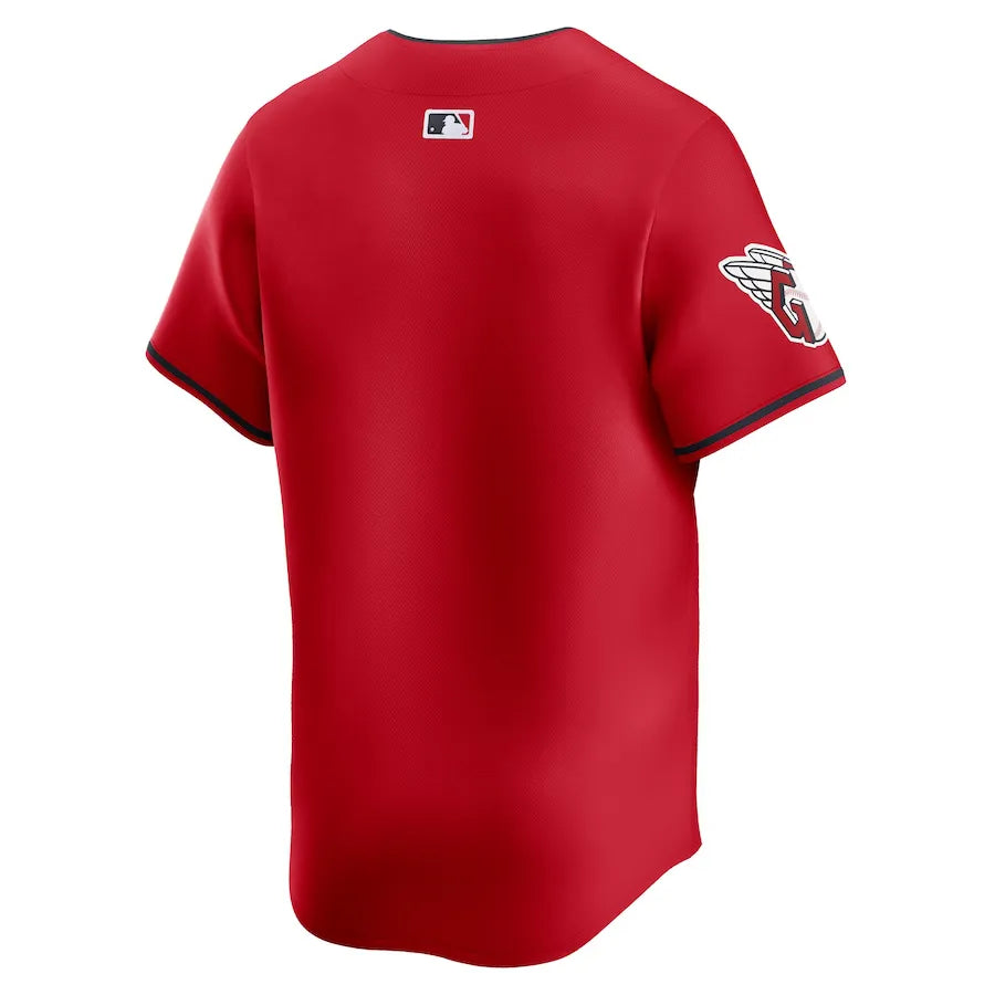 Jersey MLB Cleveland Guardians Nike Red Alternate Limited Jersey Masculina Vermelha