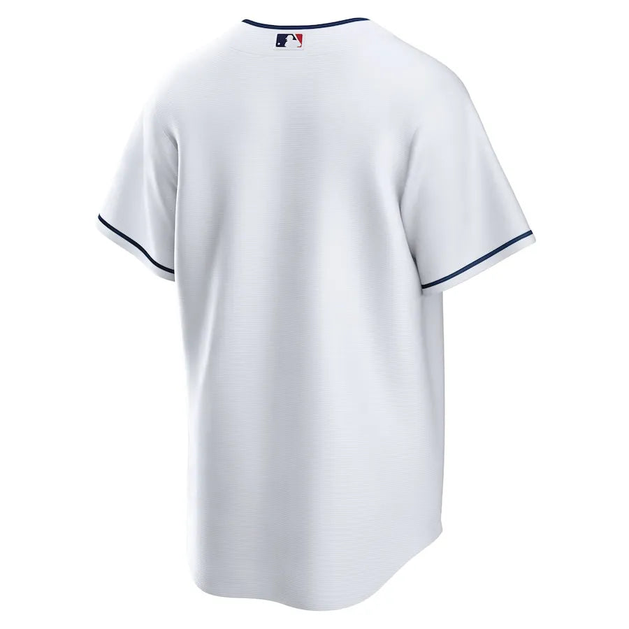 Jersey MLB Cleveland Guardians Nike White Home Torcedor Masculina Branca