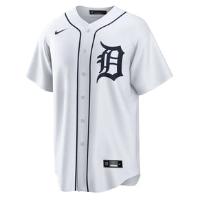 Jersey MLB Detroit Tigers White Nike Home Torcedor Masculina Branca