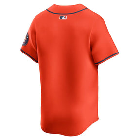 Jersey MLB Houston Astros Nike Orange Alternate Limited Masculina Laranja