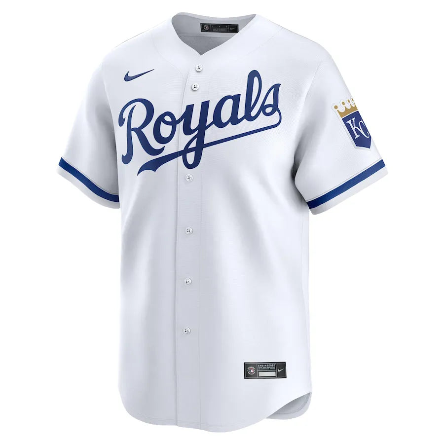 Jersey MLB Kansas City Royals Nike White Home Torcedor Masculina Branca